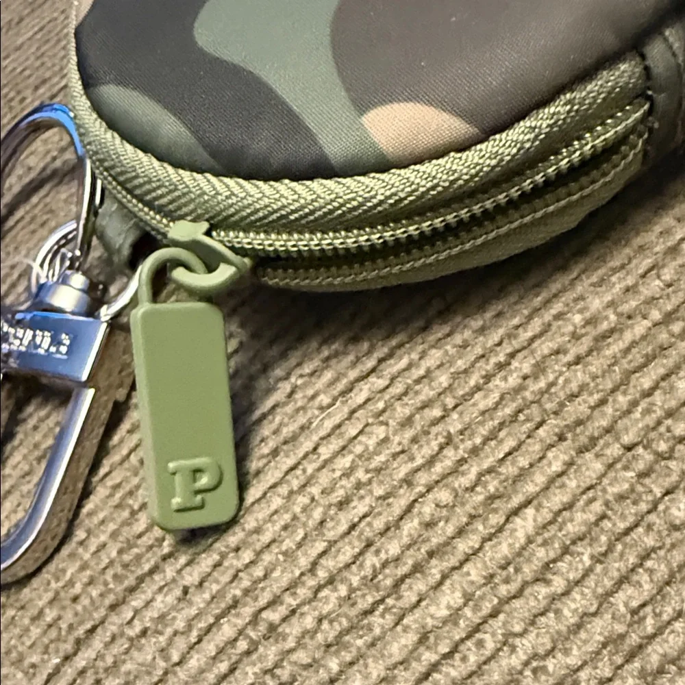 BNWT- PINK Victoria's Secret Camouflage Coin Pouch, Bag Charm